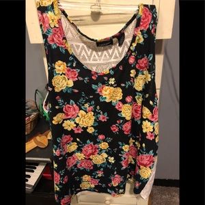 Flower tank top